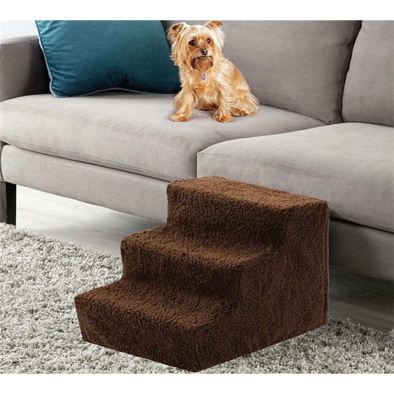 Tucker Murphy Pet™ 3 Step Dog Stairs Indoor/Outdoor Dog Ramp Pet Step Wayfair